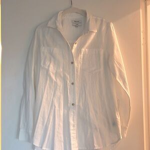 NWT Madewell classic button down shirt